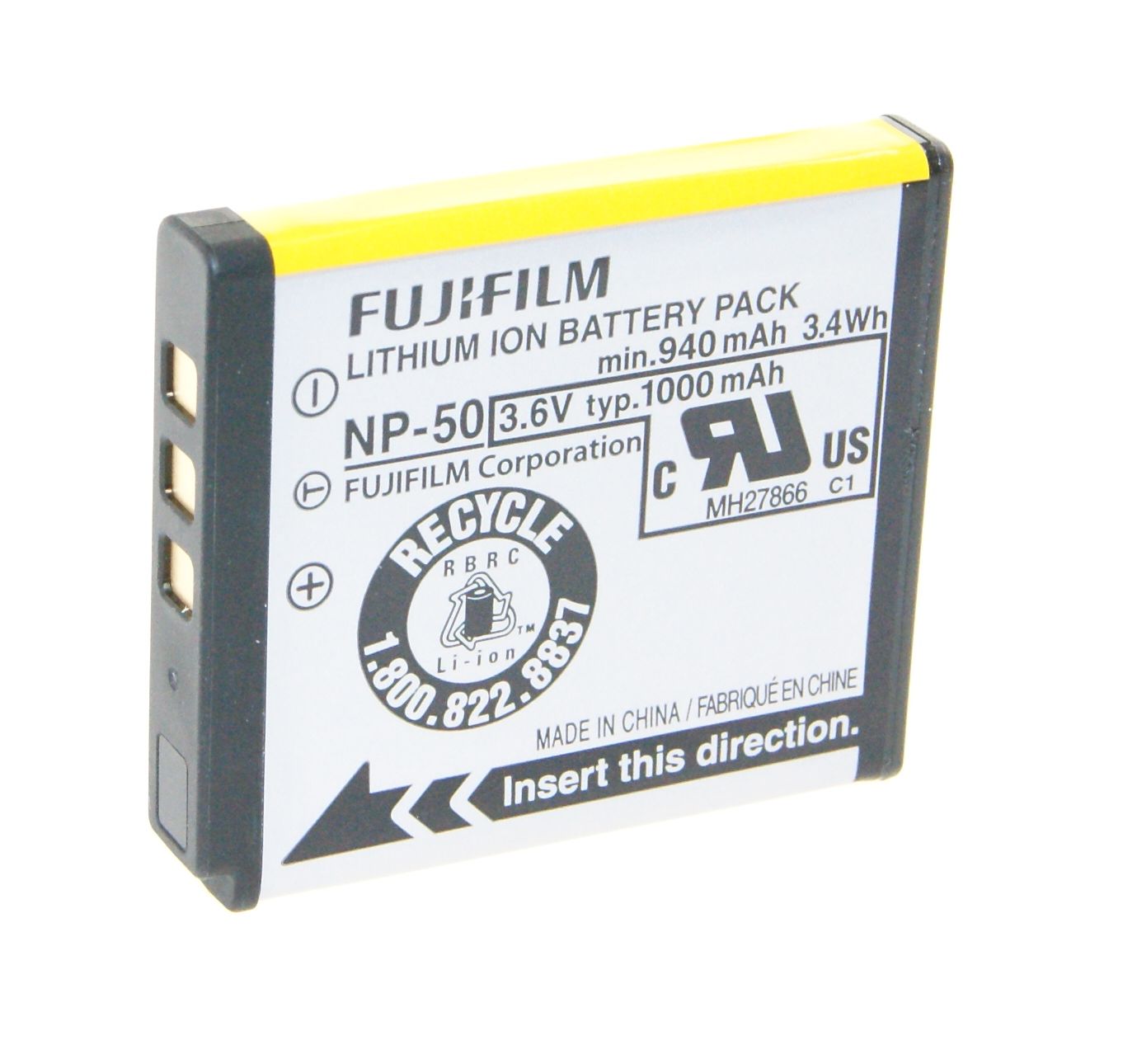 Genuine Original Fuji Fujifilm Np 50 Np50 Battery For Finepix F600exr F605exr Ebay